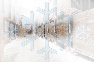 Une chambre froide industrielle est une zone où les marchandises sont maintenues à une température inférieure à 0°C