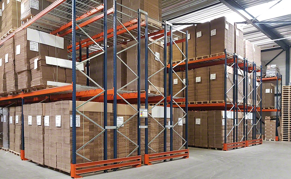 Un entrepôt pour gérer les emballages de Scherp Verpakkingen aux Pays-Bas Un entrepôt pour gérer les emballages de Scherp Verpakkingen aux Pays-Bas