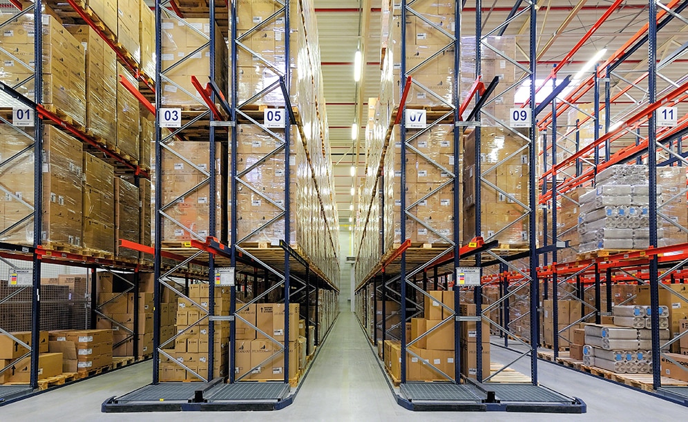 Le nouvel entrepôt de Huhtamaki peut stocker un total de 8 600 palettes