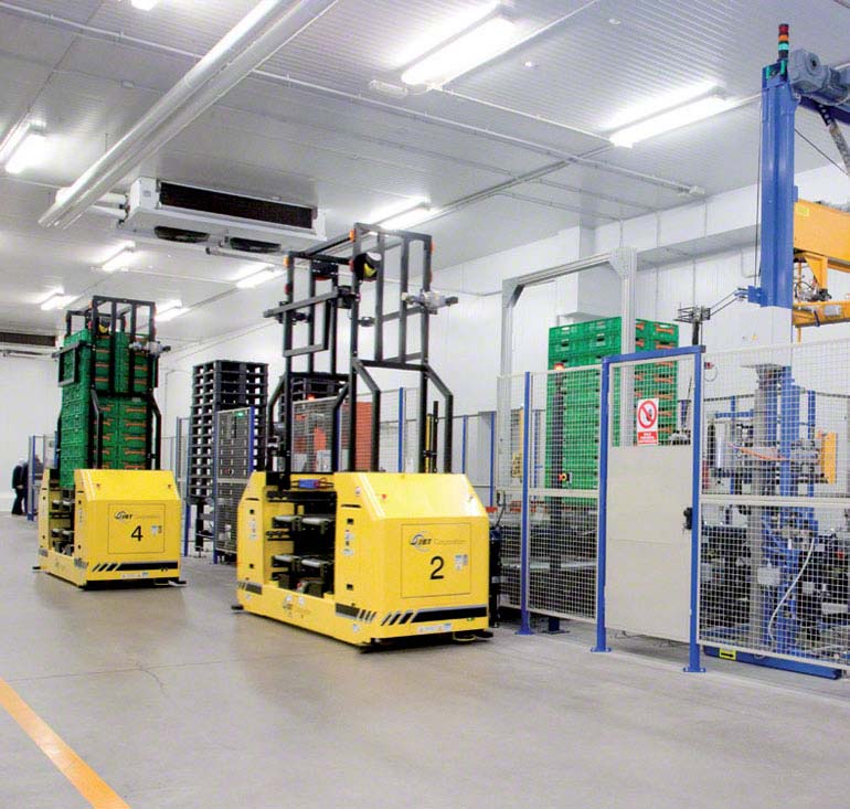 Centre logistique et de manutention de poissons