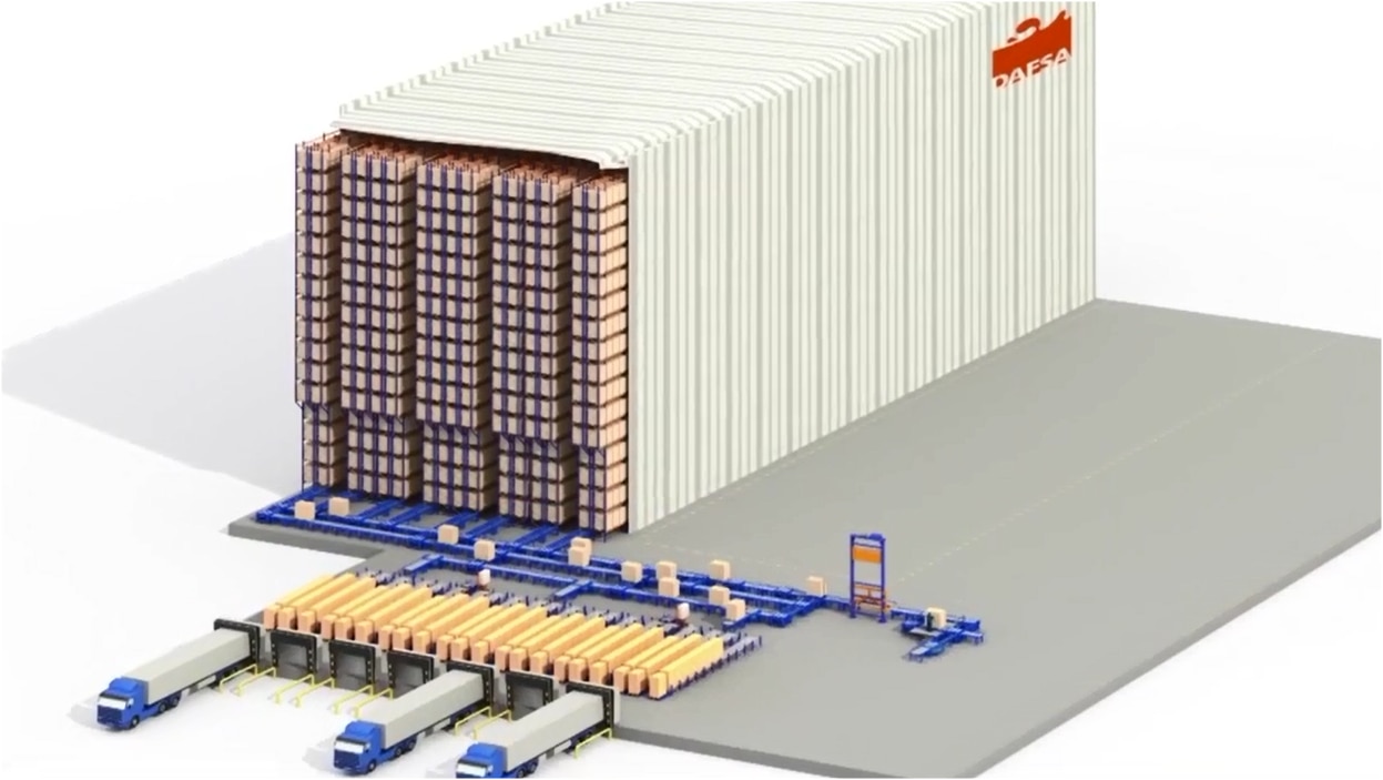 Mecalux construit un entrepôt automatique prêt pour l'avenir